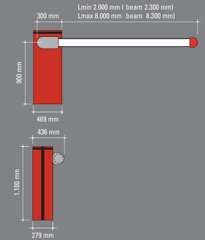 FAAC B680 BARRIER