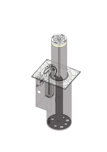 FAAC J200 Series bollard 600mm
